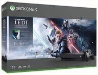 中古Xbox Oneハード XboxOneX本体 Star Wars ジェダイ：フォールン・オーダー デラックスエディション同梱版