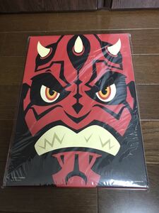 スターウォーズ STARWARS MOMOT LUCASFILM paper toy ペーパートイ ダースモール DARTHMAUL star wars ダースベイダー DARTH VADER