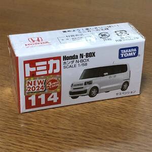 ♪♪トミカ 114 ホンダ N-BOX 新車シール仕様 （白）♪♪