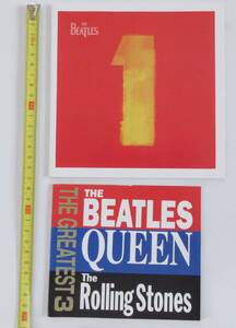 ビートルズ（BEATLES）クイーン（QUEEN）ローリングストーンズ（ROLLING STONES）の販売促進用冊子セット