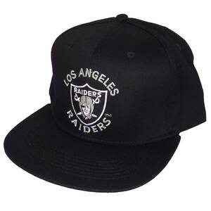 AJD CAP COOP NFL LOS ANGELES RAIDERS ロサンゼルス レイダース スナップバックキャップ (ブラック) [並行輸入品]