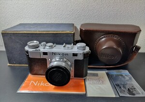 ニコン Nikon MS + Nikkor-S.C 5cm F1.4 レンジファインダー カメラ 