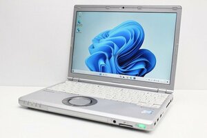 1円スタート ノートパソコン Windows11 Panasonic レッツノート CF-SZ6 第7世代 Core i5 SSD256GB メモリ8GB 12.1 Windows10 カメラ