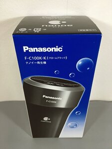 ☆未使用品☆ Panasonic　車載用空気清浄機　ナノイー発生機　F-C100K-K　クロームブラック （50225010700362MI）