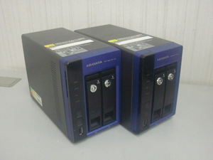 ☆2台セット！I・O DATA/アイ・オー・データ Storage Server HDL-Z2WM2C2！(MID-3363)「80サイズ」☆