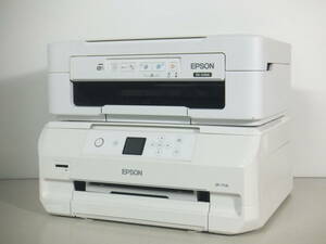 EPSON エプソン★2台セット EP-711A PX-049A インクジェット複合機 プリンター 通電確認 ジャンク