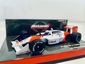 【送料無料】1/43 Minichamps McLaren HONDA マクラーレン ホンダ MP4/4 #11 A.Prost アラン.プロスト 1988