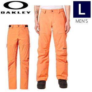 ● OAKLEY AXIS INSULATED PNT SOFT ORANGE Lサイズ メンズ スノーボード スキー パンツ PANT 23-24 日本正規品