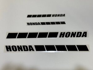 (SID12) HONDA サイドラインステッカー カッティングステッカー 切り文字 4枚セット（2410）ホンダ N-VAN Nバン N-BOX Nボックス Nワゴン