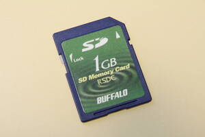 1GB SDカード　BUFFALO 