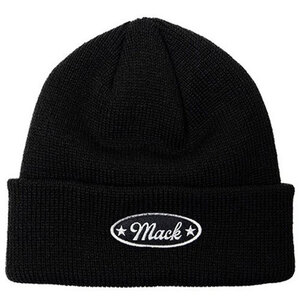 まとめ得 MACK BARRY マクバリー 【BEANIE(ビーニー)】 TWO STAR MACK PATCH BEANIE MCBRY70573 x [2個] /l