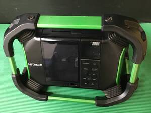 【中古品】★HiKOKI(旧日立工機) 14.4V 18V共用 コードレスラジオ 充電式 Bluetooth機能搭載 AC100V使用可 り UR18DSDL(NN)　ITDFXECIT7YK