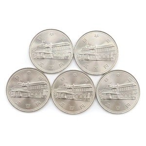 JAPAN MINT 造幣局 内閣制度百年 記念硬貨 五百円 500円硬貨 5枚 貨幣 【Y202723009】中古