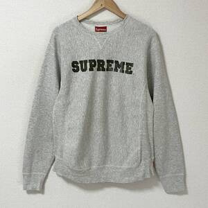 初期 90s 00s USA製 SUPREME ロゴ スウェット グレー Lサイズ シュプリーム トレーナー VINTAGE archive 4080330