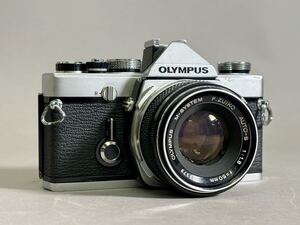 OLYMPUS M-1 オリンパス AUTO-S 1:1,8 f=50mm シャッターok レンズ フィルムカメラ 現状