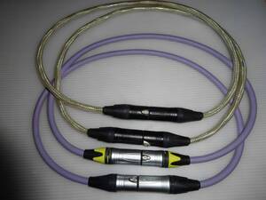 XLR CABLE OYAIDE PA-02 PCOCC-A BY Furukawa Ortofon SPK-3100 SILVER