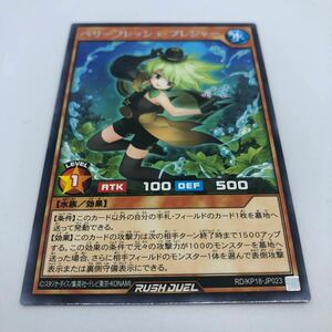 遊戯王 ラッシュデュエル 幻影のダークマター RD/KP18-JP023 R ベリーフレッシュ・プレジャー