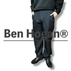 ★USA古着★美シルエット Ben Hogan ブラックパンツ SL1-416