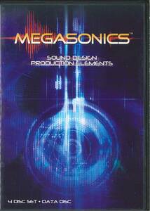 【著作権フリー音素材集】MEGATRAX 『 MegaSonics 1 』【CD四枚組】