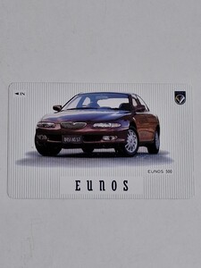 ユーノス500　ユーノス　Eunos　テレフォンカード　 テレカ　50度数　未使用品