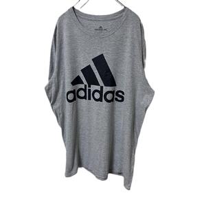 アディダス　adidas Tシャツ　半袖シャツ　ビックロゴ　アメリカ古着