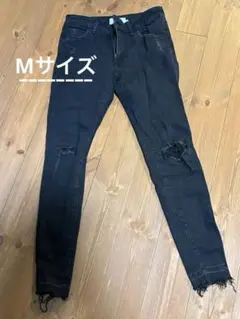 AZULbyMOUSSY リペアデニムスキニー2