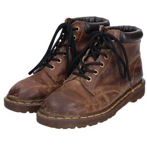 古着 ドクターマーチン Dr.Martens 6ホールブーツ 英国製 UK6 レディース24.5cm /saa008682 【LP2405】