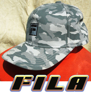 即決■FILA■騒がしさだけは一人前cap■■古着