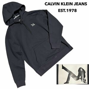 レア CALVIN KLEIN JEANS EST.1978 カルバンクライン ラフシモンズ期 スウェット パーカー RAF SIMONS メンズ