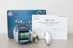 【美品】 SHIMANO/シマノ リール SC 小船 2000 2O041