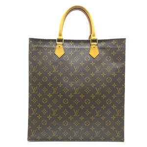 ［飯能本店］LOUIS VUITTON LV ルイ・ヴィトン サックプラ M51140（廃番） ハンドバッグ モノグラム ブラウン レディース・メンズ DH79975