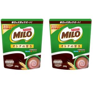 ネスレ ミロ オトナの甘さ 200g×2個