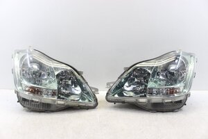 レンズ再生品　クラウン　GRS180　前期　ヘッドライト　左右　キセノン　HID　レベ付　AFS無　スタンレー　30-301　刻印K　341160-341161