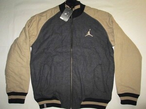 ★新品 NIKE JORDAN WOOL LETTERMANS JACKET ナイキ ジョーダン ウールレターマンジャケット M USサイズ メンズM~Lサイズ相当 品番437620★