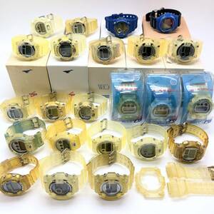 G-SHOCK ジャンク 24点まとめ FROGMAN イルクジ WCCS セット フロッグマン5点+ベルトベゼル DW-8201WC/DW-9902WC など 【ITQ93JAZ2OQO】