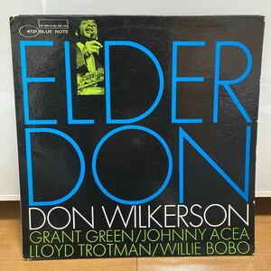 【LP】★オリジ★ドン・ウィルカーソン / Don Wilkerson / エルダー・ドン / Elder Don / US盤 / BLUE NOTE 4121 VAN GELDER MONO