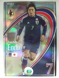 遠藤　保仁 日本代表 ST+ パニーニフットボールリーグ Panini Football League 2014　02 pfl06-140(中古 未使用品)　(shin