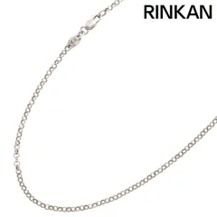 クロムハーツ  NECKCHAIN R18/ロールチェーン18inch シルバーネックレス メンズ 18inch