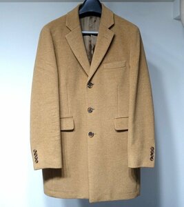 定価25万 美品 BROOKS BROTHERS ブルックスブラザーズ CAMEL HAIR キャメルヘア チェスターコート REGENT FIT キャメル メンズ 38