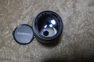 【中古良品】カメラレンズ COSINA MF 135mm F2.8 MC COSINON−T PENTAX PKマウント 