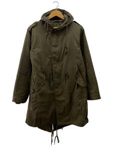 HOUSTON◆M-51 PARKA/ライナー付きモッズコート/XXXS/コットン/カーキ/無地/レプリカ/5409M