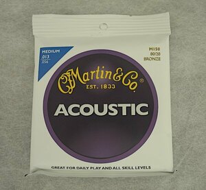 ① MARTIN ACOUSTIC M150 MEDIUM 80/20 BRONZE マーチン アコースティック ギター ミディアム 未使用品　未開封　マーティン　