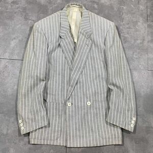 希少　COMME des GARCONS HOMME コムデギャルソンオム ■AD表記なし 80s ■トリアセテート　■ダブル テーラードジャケット ■ヴィンテージ