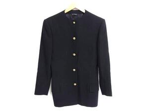 1円 ■美品■ GIANNI VERSACE ジャンニ ヴェルサーチ ウール100％ ジャケット アウター 表記サイズ 38 洋服 ブラック系 BI6906