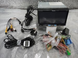 【検査済】 H20年 フィット DBA-GE6 カーナビゲーション CN-HDS620RD パナソニック、Strada [ZNo:06003493] 9949