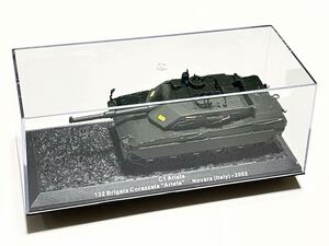 デアゴスティーニ コンバットタンクコレクション 1/72 C1 アリエテ　イタリア陸軍 第132機甲師団 アリエテ 2002年　模型のみ