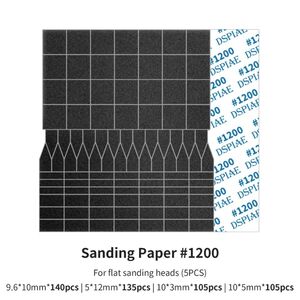 ◆◇DSPIAE【SP-ES12】E-SA電動ペンサンダー用サンドペーパー(#1200 フラット状ヘッド/5枚入り)◇◆　