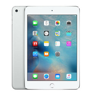 良品 iPad mini4 128GB シルバー A1550 Wi-Fi+Cellular 7.9インチ 第4世代 2015年 本体 中古 SIMフリー