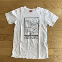 【匿名配送】キッズ 白Tシャツ レディースXS 半袖