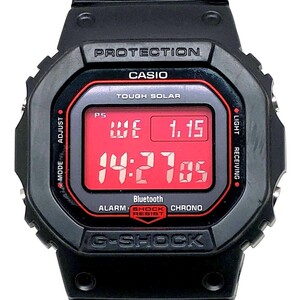 G-SHOCK ジーショック 【ITWRKJTUEQT8】 GW-B5600AR-1 Black and Red ブラック×レッド 電波ソーラー Bluetooth LEDライト 2019年9月発売